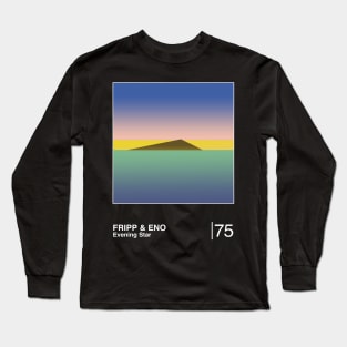 Evening Star / Original Minimalist Graphic Artwork Design Long Sleeve T-Shirt